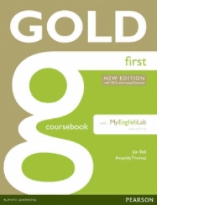 Gold First New Edition Coursebook with MyEnglishLab pack
