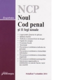 Noul Cod penal si 11 legi uzuale - actualizat la 7 octombrie 2014