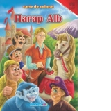 Harap Alb. Carte de colorat + poveste (format A4)