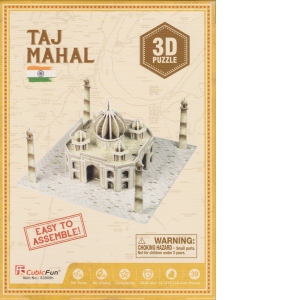 Taj Mahal India - Puzzle 3D - 32 de piese