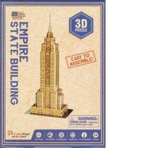 Empire State Building SUA - Puzzle 3D - 24 de piese