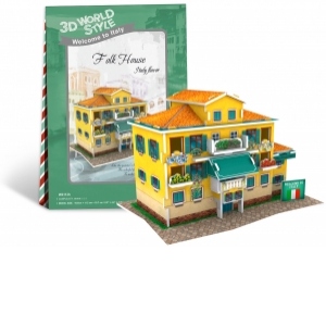 Casa Italia - Puzzle 3D - 26 de piese
