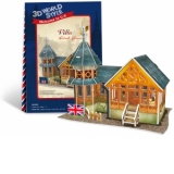 Vila Anglia - Puzzle 3D - 31 de piese