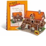 Casa Germania - Puzzle 3D - 39 de piese