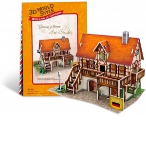 Casa Germania - Puzzle 3D - 39 de piese