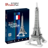 Turnul Eiffel Paris Franta - Puzzle - 3D - 33 de piese