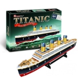 Vasul Titanic (small) - Puzzle 3D - 35 de piese