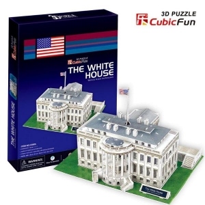 Casa Alba Washington SUA - Puzzle 3D - 64 de piese
