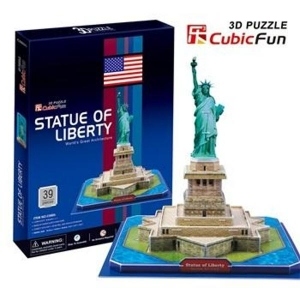 Statuia Libertatii New York SUA - Puzzle 3D - 39 de piese