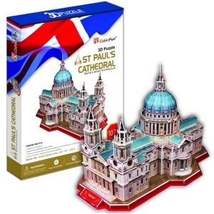 Catedrala Sf. Paul Londra Anglia - Puzzle 3D - 107 piese