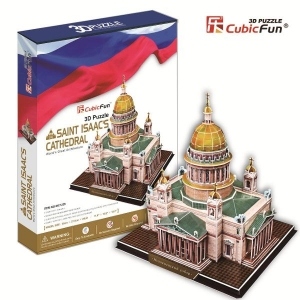 Catedrala Sf. Isaac Rusia - Puzzle 3D - 105 piese