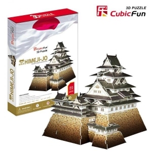 Castelul Himeji-Jo Japonia - Puzzle 3D - 89 de piese