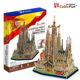 Catedrala Sagrada Familia Spania - Puzzle 3D - 194 de piese