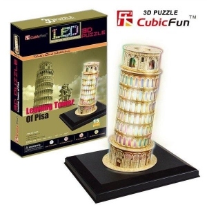 Turnul din Pisa Italia - Puzzle 3D - 15 piese