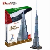 Burj Khalifa Dubai - Puzzle 3D - 136 de piese