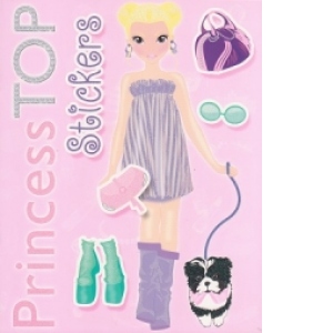 PRINCESS TOP - STICKERS (roz)