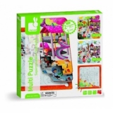 Set puzzle 3 in 1 - In parc - Janod (J02827)