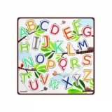 Puzzle din lemn - Alfabet (Baloane) - Janod (J07031)