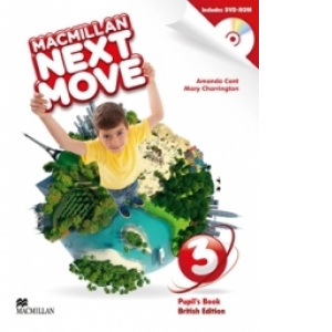 Macmillan Next Move Level 3 - Pupil s Book British Edition (includes DVD-ROM)