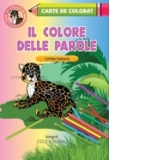 Il colore delle parole - carte de colorat in limba italiana