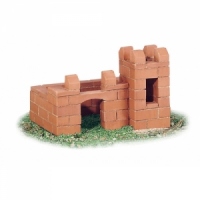 Set de constructie din caramizi - Castel - suport de creioane - Teifoc