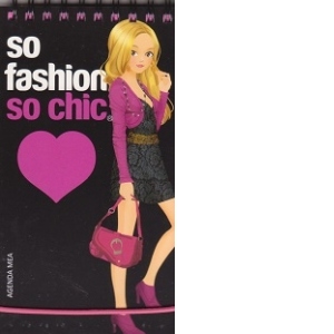 So fashion - So chic. Agenda mea (roz)