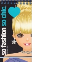 So fashion - So chic. Agenda mea (bleu)