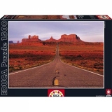 Puzzle Monument Valley Road 1500 Piese