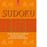 Sudoku, volumul 1 - Peste 150 dintre celebrele ghicitori japoneze, pe 3 grade de dificultate