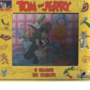 Tom si Jerry (20 de cuburi a cate 6 imagini) - SuperPuzzle 3D (3+, 1 jucator)