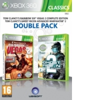RAINBOW SIX VEGAS 2 &amp; GHOST RECON 2 ADVANCED FIGHTER XBOX