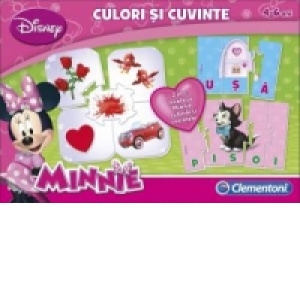 Compendiu Minnie-Culori si Cuvinte - Clementoni 60204