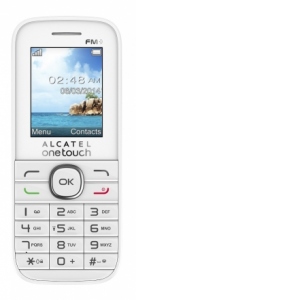 Telefon mobil Alcatel 1046 DUAL SIM (full white)