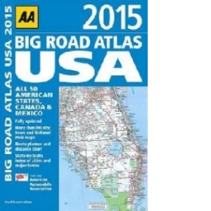 AA Big Road Atlas USA 2015