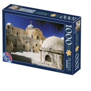 Puzzle 1000 piese Locuri Celebre - Biserica Sfantului Mormant, Ierusalim