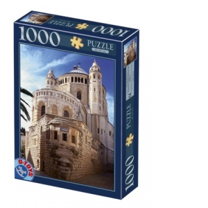 Puzzle 1000 piese Locuri Celebre - Biserica Adormirea Maicii Domnului, Ierusalim