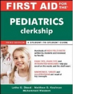 First Aid For Pediatrics Clerkship 3rd