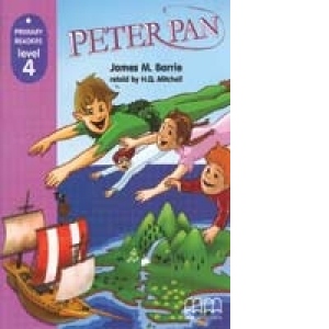 Peter Pan Primary Readers Level 4 with CD