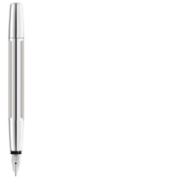 STILOU PURA P40, PENITA M, CORP DIN ALUMINIU, CULOARE ARGINTIU, IN CUTIE CADOU