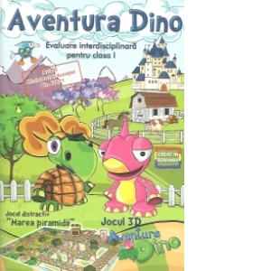 Pachet educational EDU (carte + CD) - Aventura Dino. Evaluare interdisciplinara pentru clasa I