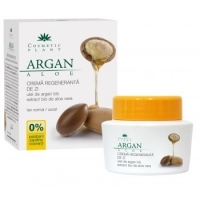 Crema regeneranta de zi cu ulei de argan bio si extract bio de aloe vera
