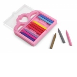 Set creioane colorate triunghiulare Princess Melissa and Doug 12 buc