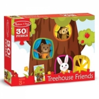 Puzzle Casuta din copac Melissa and Doug 30 piese