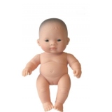 Papusa Bebelus asiatic fetita Miniland 21 cm