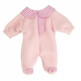 Pijama roz pentru papusi Miniland 38-42 cm