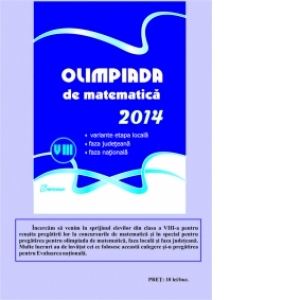 Olimpiada de Matematica 2014. Clasa a VIII-a