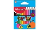 Creioane colorare 12 culori Maped Color peps Mini