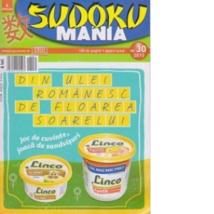 Sudoku mania, Nr.30/2015