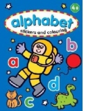 Fun Learning Alphabet - stickers and colouring