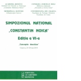 Simpozionul National Constantin Noica. Editia a VI-a Concepte deschise
